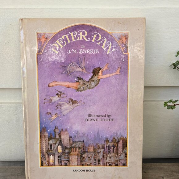 3/$35🌼 Vintage 1980s Hardcover Peter Pan – Illustrated Children’s Classic - Picture 2 of 8